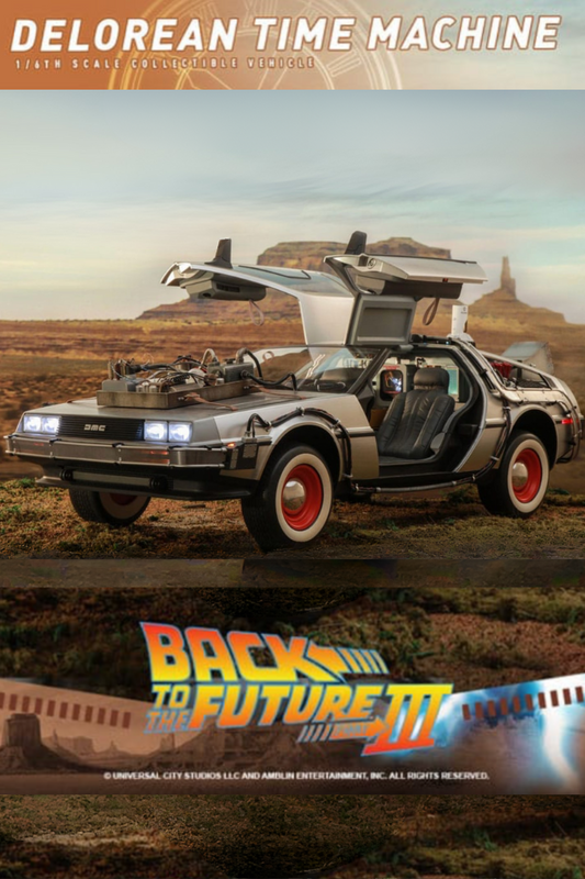 DELOREAN TIME MACHINE – REGRESO AL FUTURO III 1/6 72 CM (HOT TOYS – MOVIE MASTERPIECE)