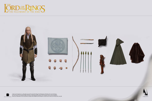 LEGOLAS FIGURA 1/6 INART THE LORD OF THE RINGS 30CM