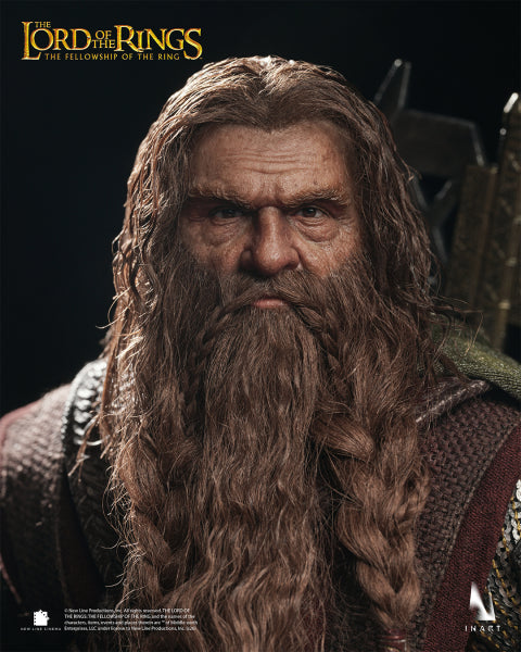 GIMLI INART EL SEÑOR DE LOS ANILLOS FIGURA 1/6 29 CM