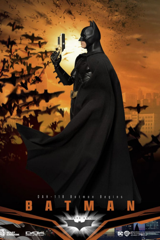 BATMAN – BATMAN BEGINS FIGURA 21 CM – BEAST KINGDOM – ESCALA 1/9