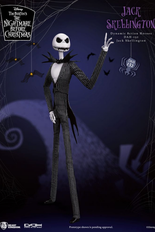 JACK SKELLINGTON – FIGURA 21 CM – THE NIGHTMARE BEFORE CHRISTMAS – BEAST KINGDOM ESCALA 1/9