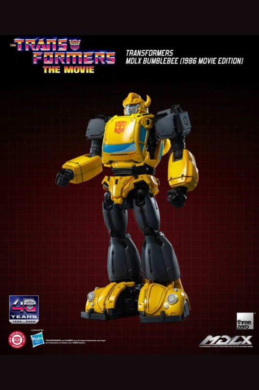 BUMBLEBEE (1986 MOVIE EDITION) FIGURA MDLX TRANSFORMERS 12 CM