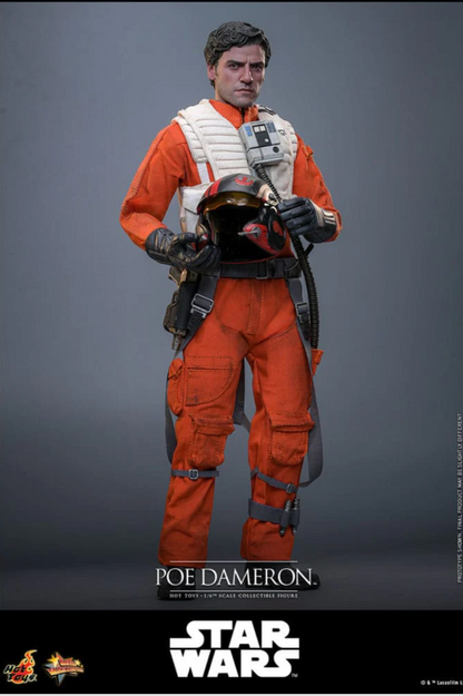 POE DAMERON – FIGURA HOT TOYS 1/6 – STAR WARS THE FORCE AWAKENS