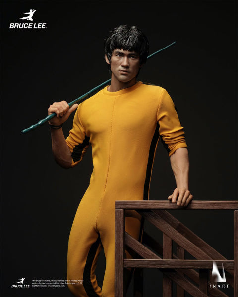 BRUCE LEE YELLOW SUIT INART 1/6 FIGURA 30 CM