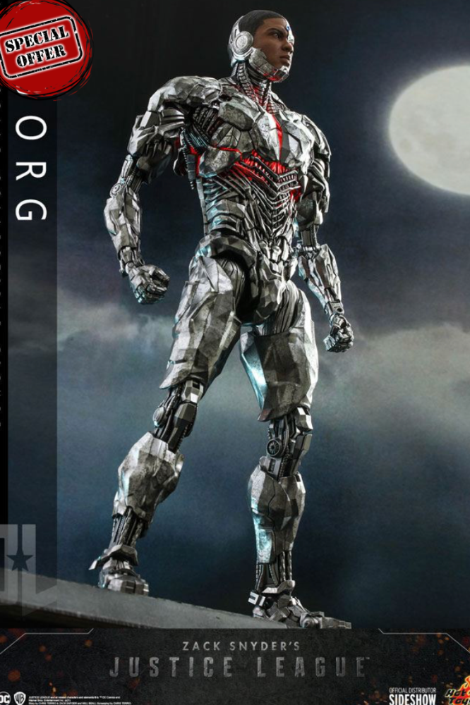 CYBORG | HOT TOYS | JUSTICE LEAGUE ZACK SNYDER | FIGURA 1/6 ESCALA | DC COMICS