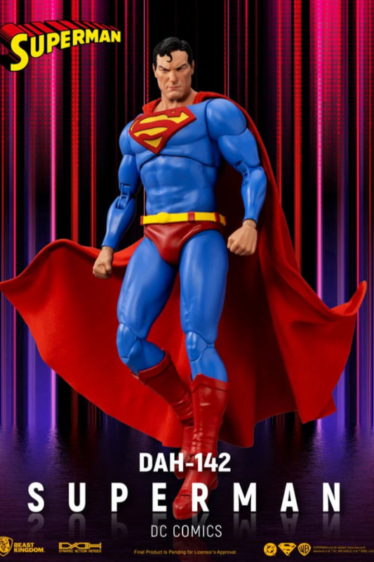 SUPERMAN DC COMICS – FIGURA 20 CM – BEAST KINGDOM – ESCALA 1/9 – DC COMICS