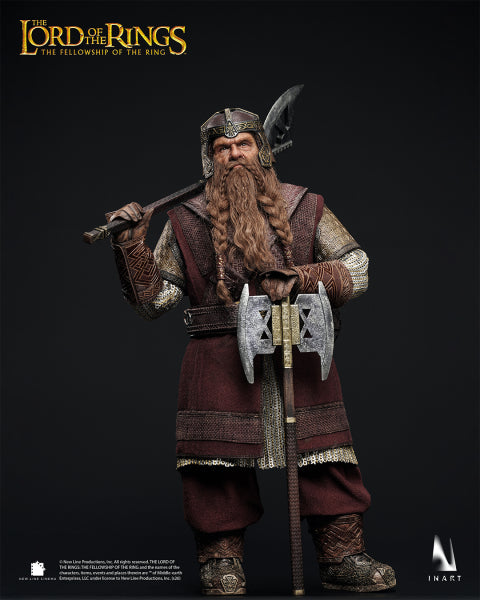 GIMLI INART EL SEÑOR DE LOS ANILLOS FIGURA 1/6 29 CM