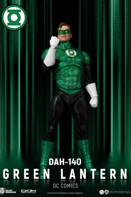 GREEN LANTERN DC COMICS– FIGURA 20 CM – BEAST KINGDOM – ESCALA 1/9 – DC COMICS