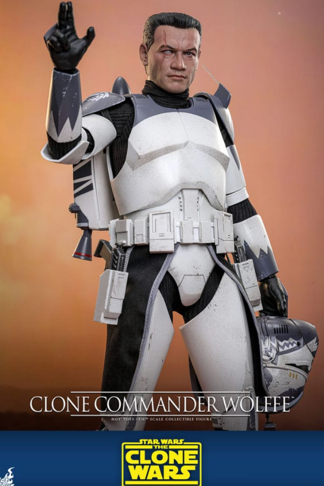 WOLFFE CLONE COMMANDER HOT TOYS