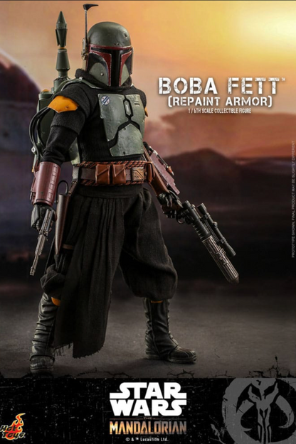 BOBA FETT REPAINT ARMOR SPECIAL EDITION | FIGURA 1/6 ESCALA | HOT TOYS | THE MANDALORIAN | STAR WARS