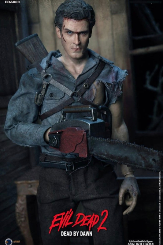 ASH WILLIAMS 31 CM TERRORÍFICAMENTE MUERTOS – FIGURA 1/6 – EVIL DEAD
