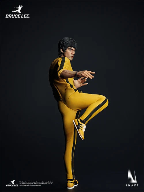 BRUCE LEE YELLOW SUIT INART 1/6 FIGURA 30 CM
