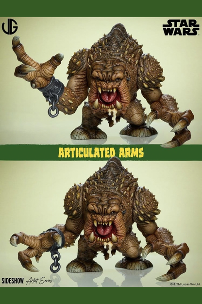 RANCOR STAR WARS DESIGNER COLLECTIBLE 31 CM SIDESHOW COLLECTIBLES