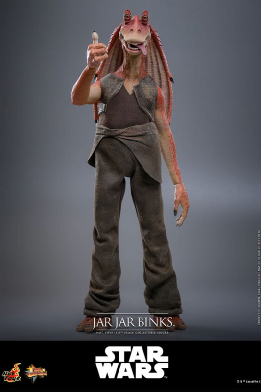 JAR JAR BINKS – FIGURA HOT TOYS 1/6 – STAR WARS EPISODIO I