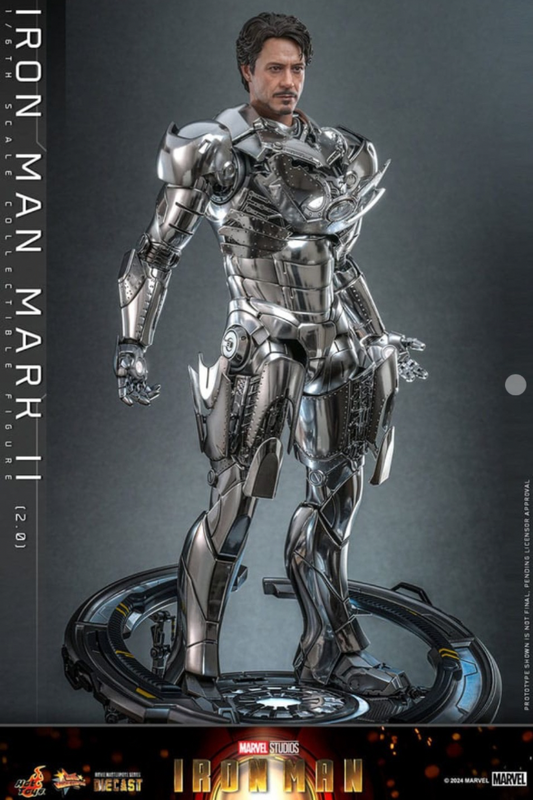 IRON MAN – FIGURA 1/6 MARK II (2.0) 33 CM (HOT TOYS – MARVEL)