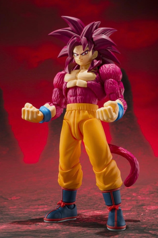 SUPER SAIYAN 4 SON GOKU (DAIMA) – FIGURA S.H.FIGUARTS 15 CM – TAMASHII NATIONS
