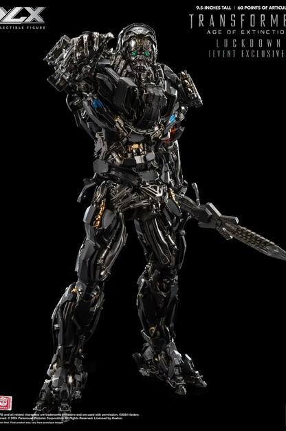LOCKDOWN FIGURA DLX 24 CM – TRANSFORMERS: AGE OF EXTINCTION – THREEZERO