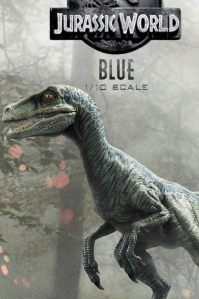 BLUE (OPEN MOUTH) – ESTATUA 1/10 (PRIME 1 STUDIO – JURASSIC WORLD: FALLEN KINGDOM)