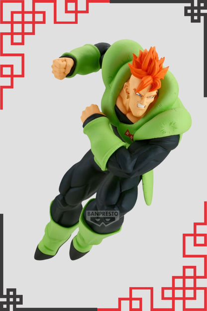ANDROID 16 – FIGURA MATCH MAKERS 22 CM (BANPRESTO – DRAGON BALL Z)