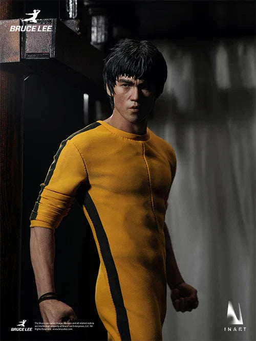 BRUCE LEE YELLOW SUIT INART 1/6 FIGURA 30 CM