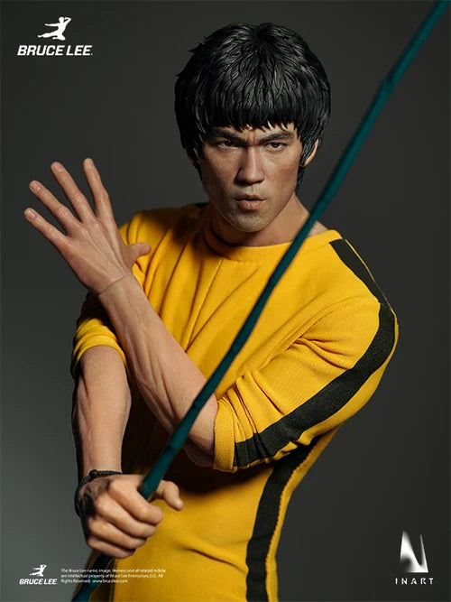 BRUCE LEE YELLOW SUIT INART 1/6 FIGURA 30 CM