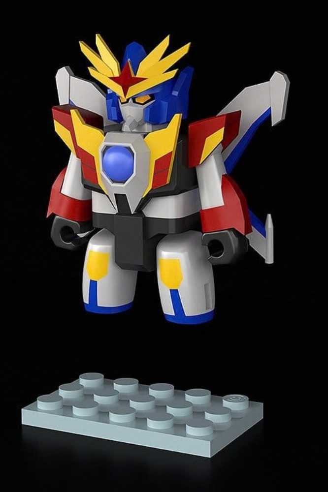 Figura Brickroid de Da-Garn X de The Brave Fighter of Legend Da-Garn, de aproximadamente 5 cm y fabricada por Good Smile Company.