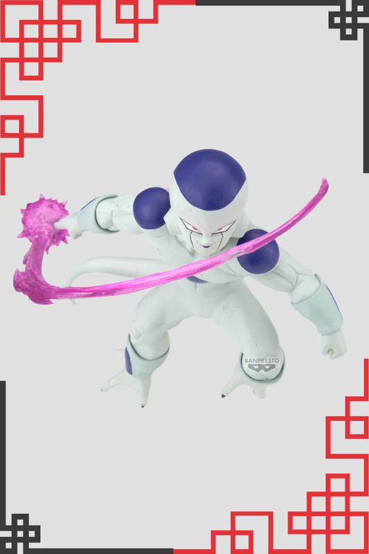 Figura Banpresto Gxmateria de Frieza III de Dragon Ball Z de 15 cm con efecto de energía y licencia oficial.
