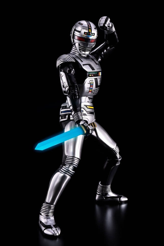 Figura articulada Gavan de Space Sheriff Gavan, S.H.Figuarts Shinkocchou Seihou de Tamashii Nations, de aproximadamente 15 cm.