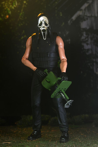 Figura Ultimate Ghost Face Inferno de aproximadamente 18 cm fabricada por NECA.