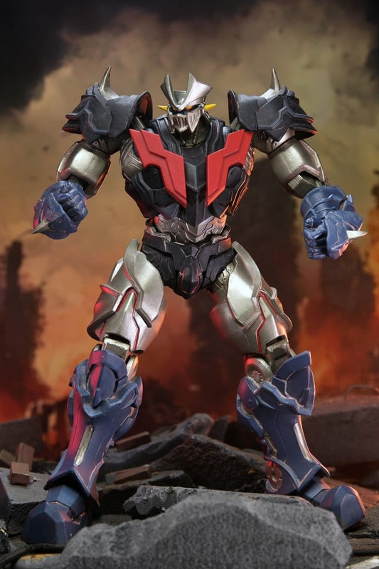 Figura Ultimate de Mazinger Z de la serie Takatoku Go! Saga de NECA, con diseño clásico articulado y accesorios de combate.