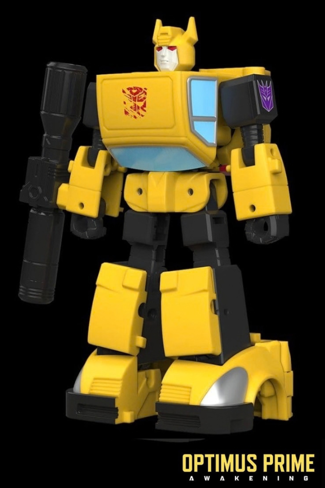 Figura Optimus Prime Awakening de Transformers Studio Series Deluxe Class de Hasbro, transformable y articulada, de aproximadamente 11 cm.