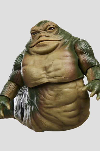 Figura Rotta the Hutt de Star Wars The Black Series de Hasbro de aproximadamente 17 cm, inspirada en su apariencia en The Mandalorian and Grogu.