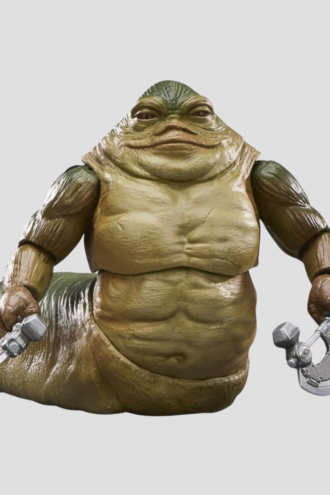 Figura Rotta the Hutt de Star Wars The Vintage Collection de Hasbro, inspirada en The Mandalorian and Grogu y con una altura aproximada de 9,5 cm.