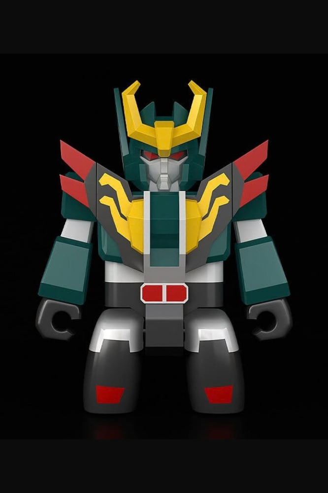 Figura Brickroid de Seven Changer de The Brave Fighter of Legend Da-Garn de aproximadamente 5 cm, fabricada por Good Smile Company.