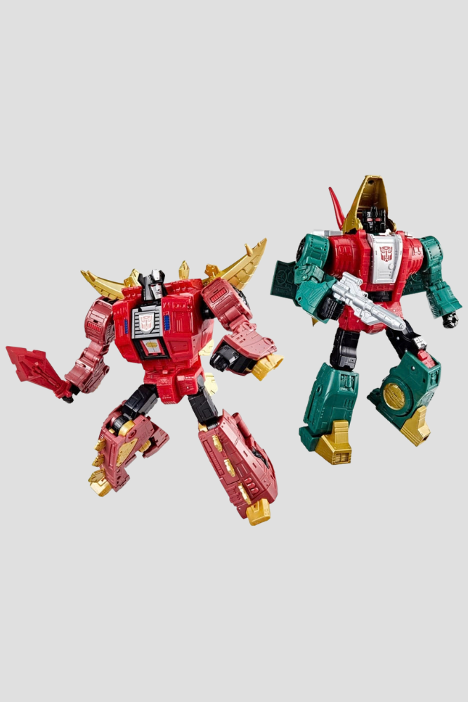 Pack de dos figuras Transformers G2 Universe Dinobots Snarl y Slug de Hasbro, línea Generations Selects Age of the Primes, transformables de robot a dinosaurio.