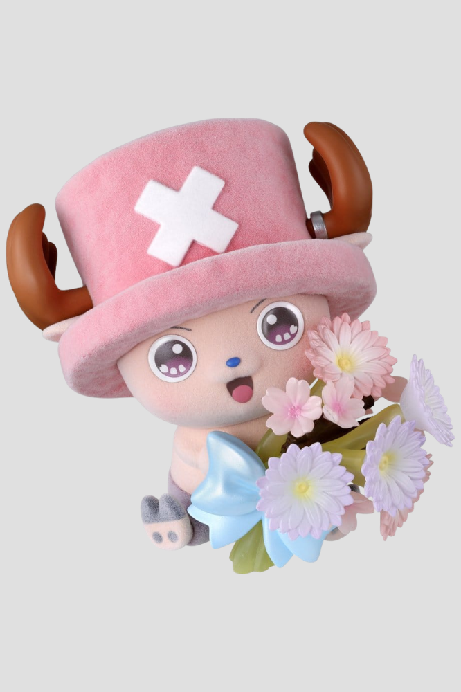 Figura PVC Tony Tony Chopper de la colección Mofamofy basada en One Piece vista frontal.