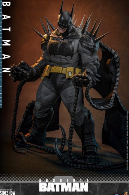 Figura Absolute Batman Hot Toys escala 1/6 DC Comics vista frontal