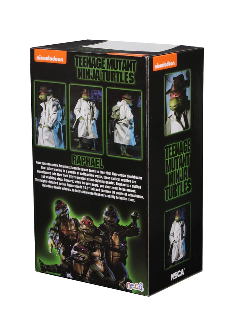 Accesorios incluidos con la figura Raphael Disguise NECA – Tortugas Ninja