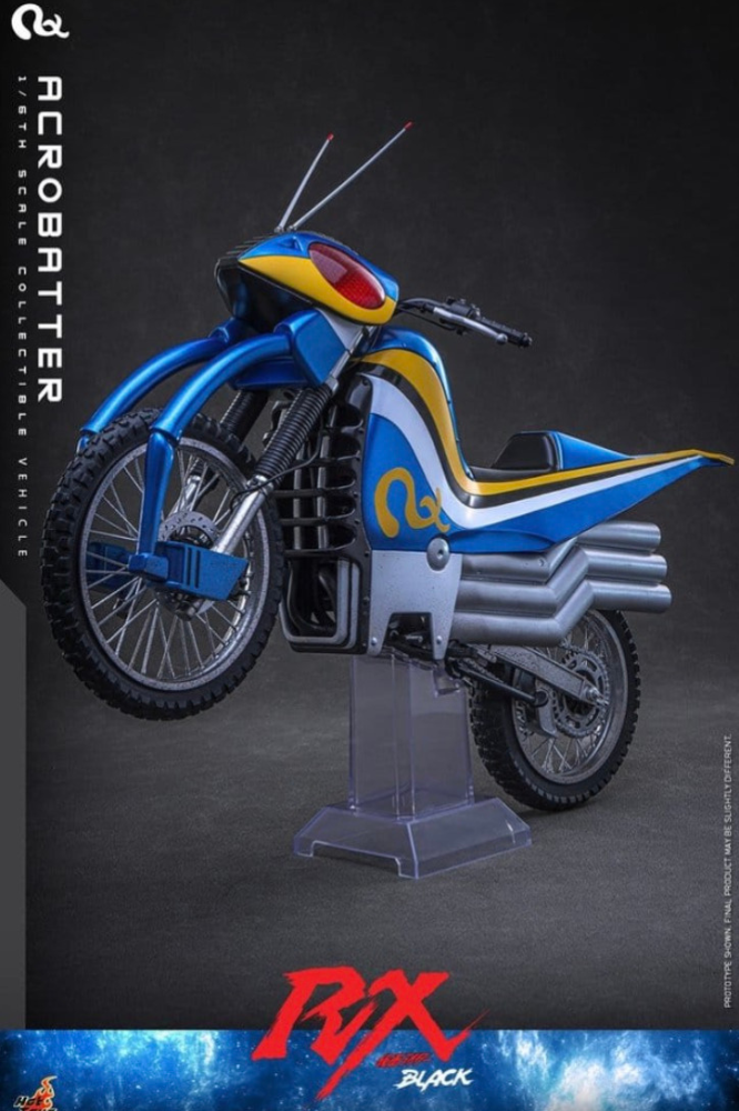Acrobatter vehículo 1/6 Hot Toys Kamen Rider Black RX 38 cm
