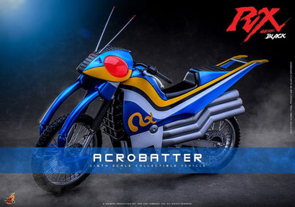Motocicleta Acrobatter Hot Toys escala 1/6 Kamen Rider Black RX