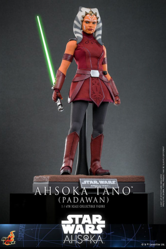Figura Ahsoka Tano Padawan Hot Toys escala 1/6 serie Ahsoka.