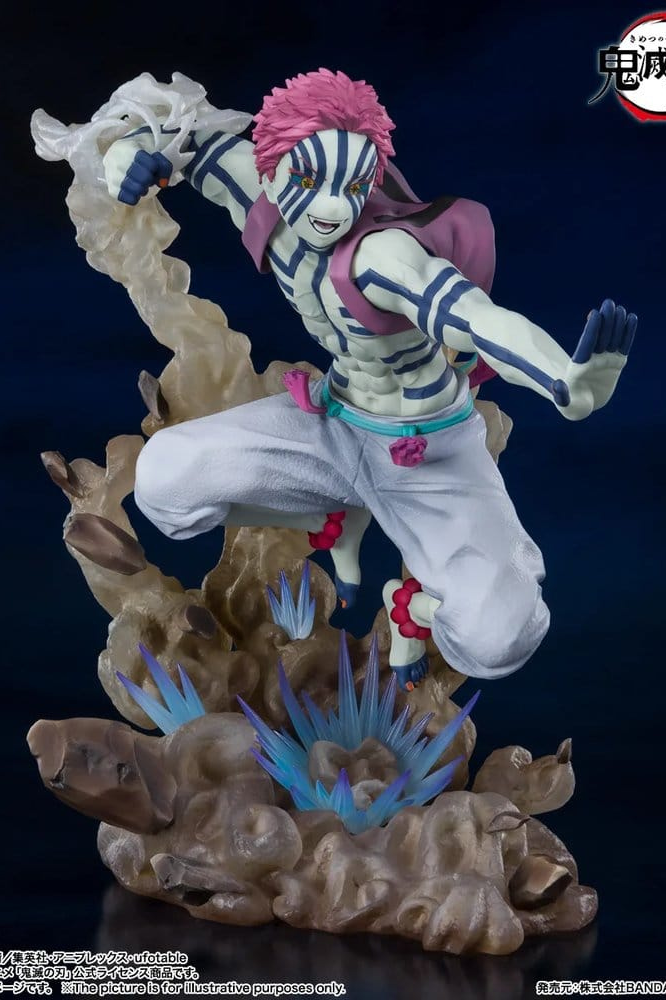 Figura FiguartsZERO Akaza Upper Three Demon Slayer Kimetsu no Yaiba 18 cm