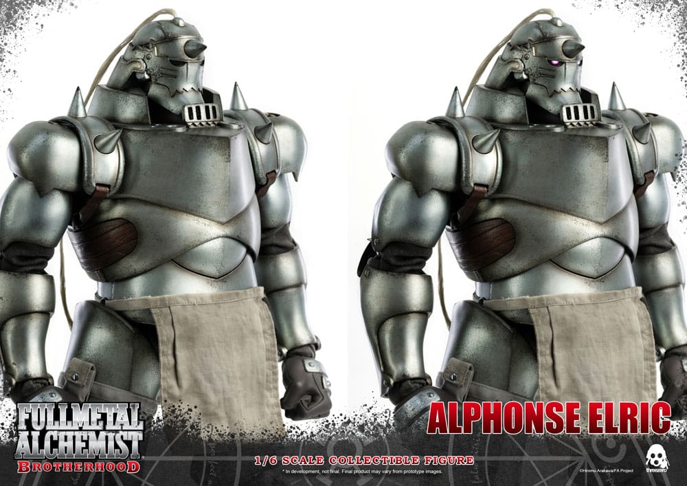 Figura de Alphonse Elric con luz LED en los ojos – escala 1/6