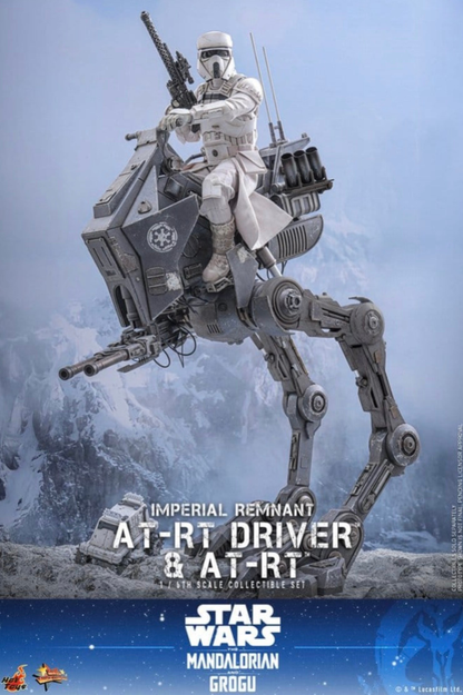 Set completo AT-RT Driver y vehículo AT-RT Hot Toys escala 1/6 Star Wars The Mandalorian & Grogu