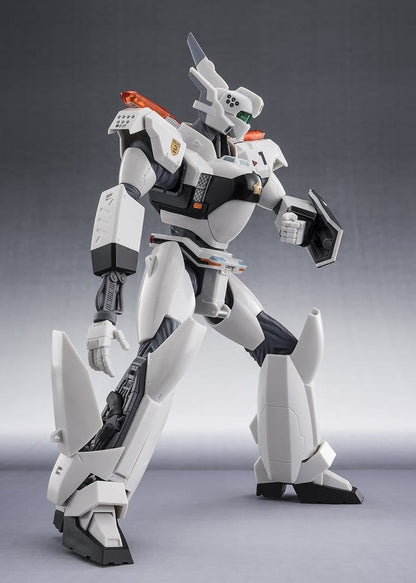 Detalle figura Ingram AV-98 Patlabor con diseño mecánico y acabados realistas