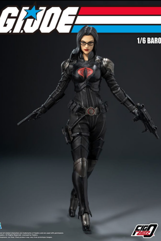 Figura Baroness Threezero escala 1/6 con traje de combate – G.I. Joe.