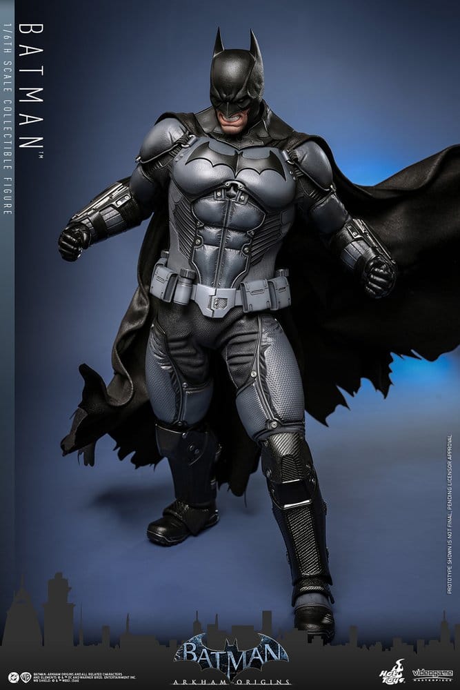 Accesorios incluidos en la figura Batman Arkham Origins Hot Toys 1/6