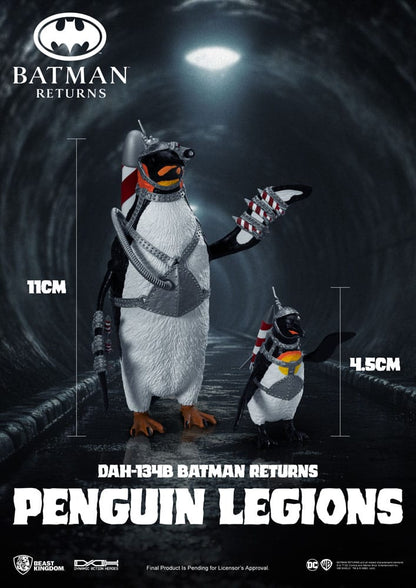 Caja ilustrada con figuras Penguin Legions – Edición especial Beast Kingdom