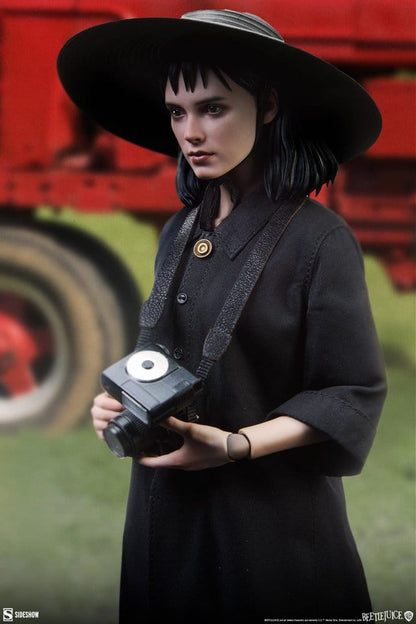 Accesorios figura Lydia Deetz Beetlejuice 1/6 cámaras, manos intercambiables y base