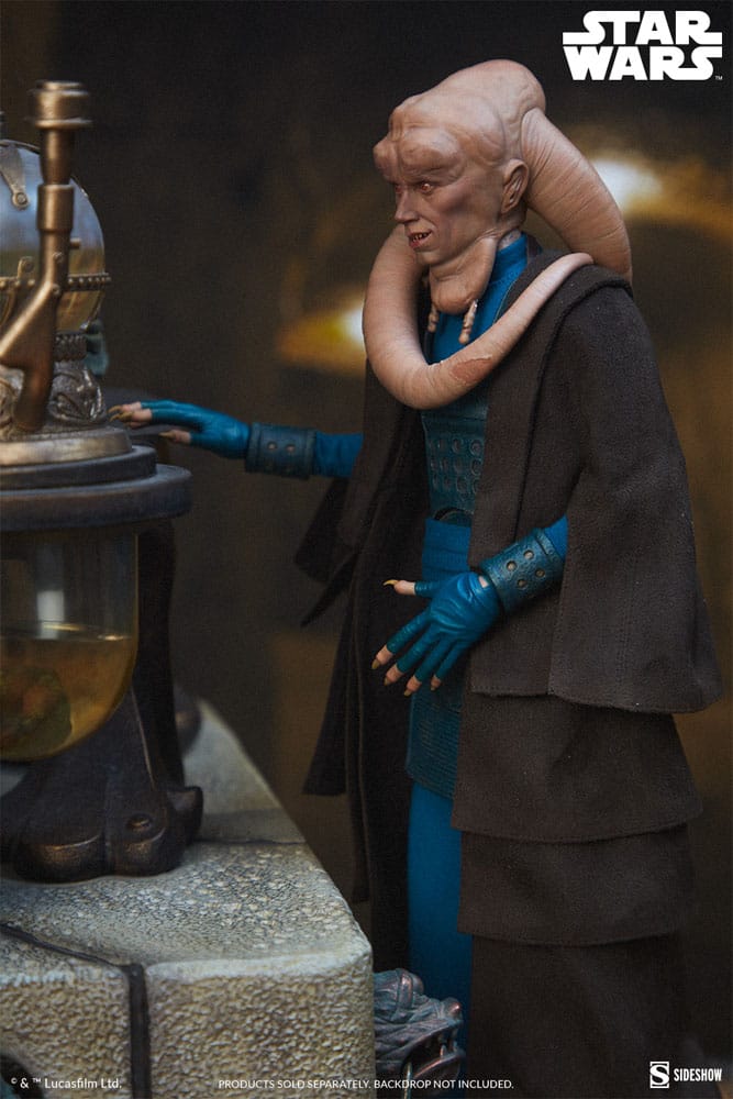 Figura Bib Fortuna 32 cm con manos intercambiables y ropa detallada – Sideshow Collectibles